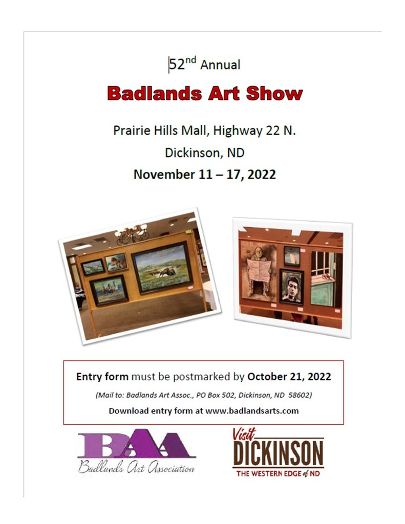 Badlands Art Show Prairie Hills Mall